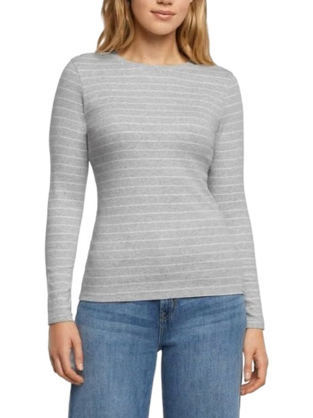 New Eddie Bauer Womens Long Sleeve Clasic Fit Cotton Blend, Various Sizes